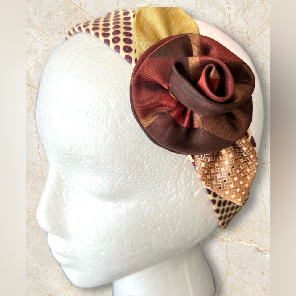 Recycled Men’s Tie Headband